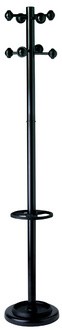UNiLUX Garderobenständer "ACCUEIL", Höhe: 1.750 mm, schwarz