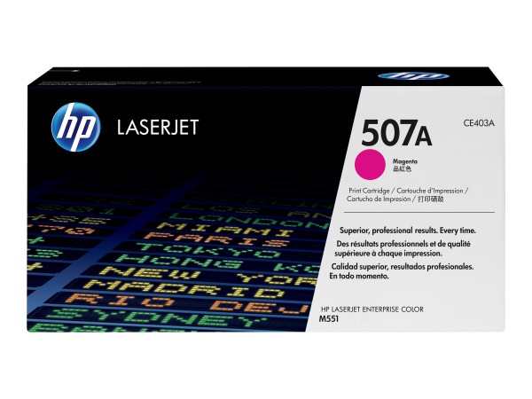 HP Inc. CE403A HP Toner Cartridge 507A