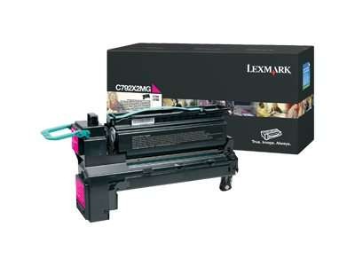 LEXMARK Besonders hohe Ergiebigkeit Magenta Tonerpatrone LCCP C792X2MG