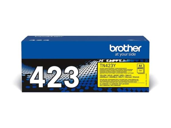 BROTHER TN423Y Jumbo Yield Gelb Tonerpatrone TN423Y
