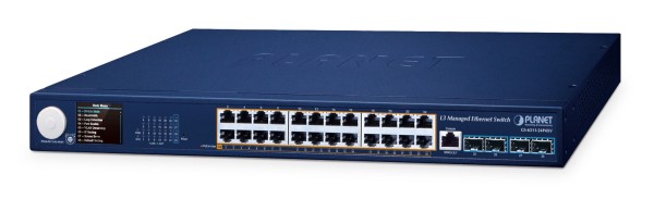 PLANET TECHNOLOGY Layer 3 24-Port 10/100/1000T GS-6311-24P4XV