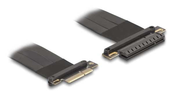DELOCK Riser Karte PCI Express 3.0 x4 St > x8 Slot mit Kabel 81497