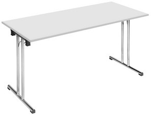 SODEMATUB Klapptisch Chromeline1 "TPCH167G", rechteck, grau