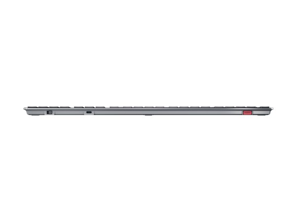 CHERRY CHERRY Keyboard KW X ULP Ultra flache wiederaufladbare High End Tastatur Schwarz (DE)