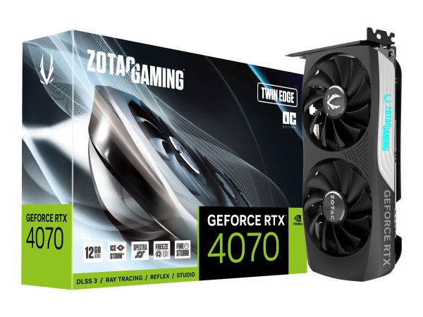 ZOTAC RTX 4070 Twin Edge OC 12GB ZT-D40700H-10M