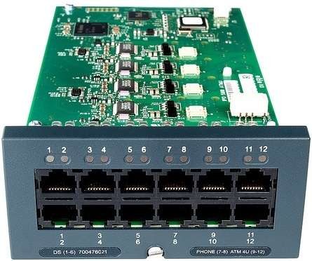 AVAYA IPO IP500 V2 Combi Karte BRI2xS0, 2xa/b, 6xUp0 Ports 700476021