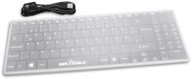 SEAL SHIELD SEAL SHIELD Tastatur Seal Shield SSKSV099WV2CH wasserdicht, IP68, cordless, CH-Layout, spülmaschinen