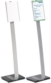 DURABLE Infoständer INFO SIGN stand, DIN A4, aus Aluminium