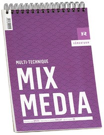 RÖMERTURM Künstlerblock "MIX MEDIA", DIN A4, 30 Blatt