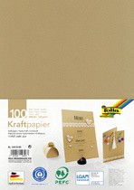 folia Kraftpapier, 120 g/qm, DIN A5, 100 Blatt