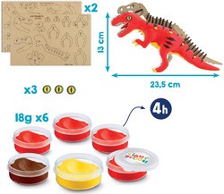 Maped Creativ Modellier-Set DINOS FACTORY FACTORY - T-REX