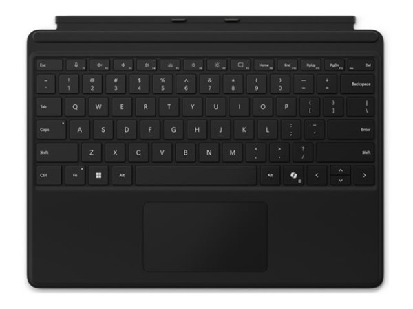 MICROSOFT MICROSOFT Surface Pro Keyboard mit Stiftaufbewahrung - schwarz