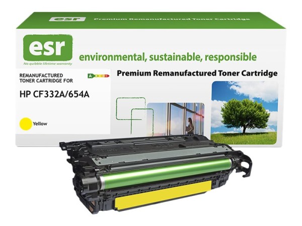 ESR ESR Toner cartridge compatible with HP CF332A yellow remanufactured 15.000 pages