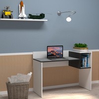 PAPERFLOW Schreibtisch easyHome LV16, weiß/kirsche
