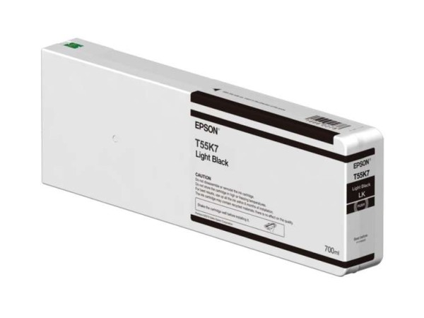 EPSON Singlepack Light Black T55K700 UltraChrome HDX/HD C13T55K700