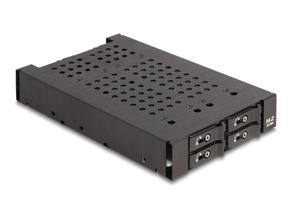 DELOCK 3.5 Wechselrahmen für 4 x M.2 NVMe SSD Slim SFF-8654 47072