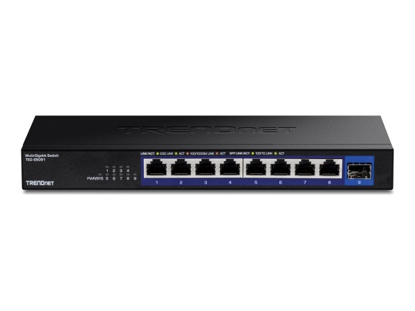 TRENDNET TRENDNET 9-Port 2.5G Unmanaged Switch with 10G SFP+ Port