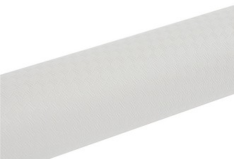 PROnappe Papier-Tischtuch Gaufré, (B)1,18 x (L)6 m, weiß