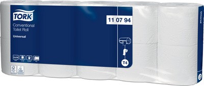 TORK Toilettenpapier, 2-lagig, weiß