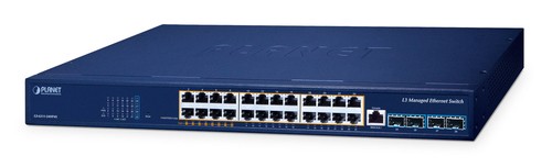 PLANET TECHNOLOGY Layer 3 8-Port 10/100/1000T GS-6311-24HP4X