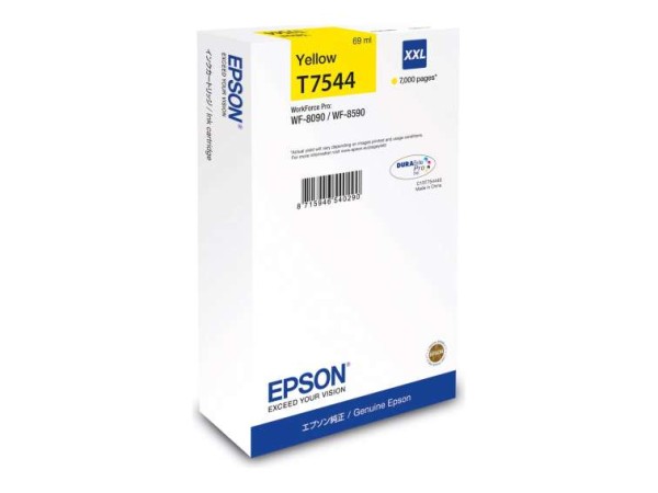 EPSON WF-8090/WF-8590 Ink Gelb XXL C13T75444N