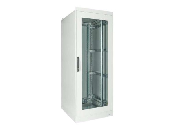 DIGITUS 42HE Netzwerkschrank Indoor IP55 2100x800x1200mm Hartglastur inkl. DN-19-42U-I-8-12-1