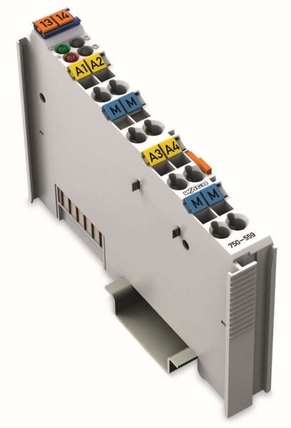 WAGO 4-K.analog Ausgangsklemme 4 750-559 AO 0-10VDC 750-559