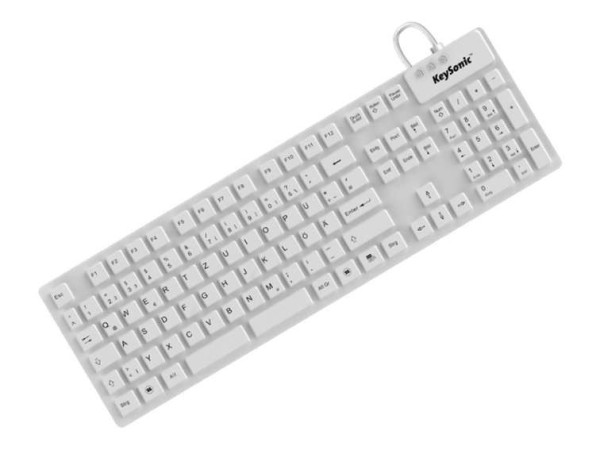 KEYSONIC Tas Keysonic KSK-8030IN (CH) Industrietastatur 105T black 28081