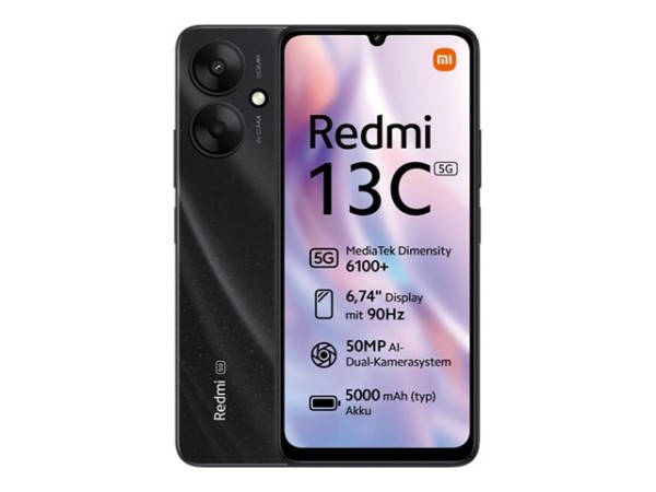 XIAOMI XIAOMI Redmi 13C 5G schwarz Telekom