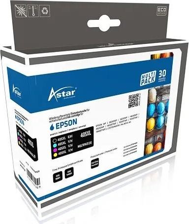 ASTAR ASTAR AS70728 ASTAR EPSON WF4825DWF TINTE(4) H T05H64010 / 405XL 4x 1100Seiten CMYK (AS70728)