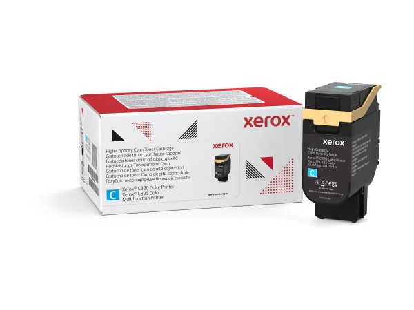 XEROX C320 C325 CYAN HIGH CAPACITY TONER 006R04828
