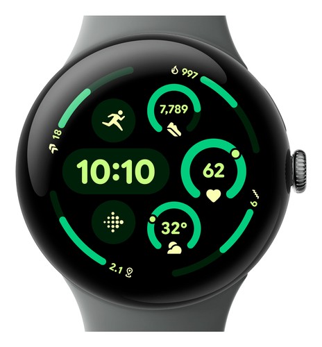 GOOGLE GOOGLE Pixel Watch 3 45mm LTE Hazel (GA05777-DE)