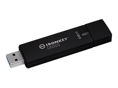 KINGSTON 512 GB IronKey D500S verschlüsselter USB-Stick USB-A 3.2 Gen1 Mana IKD500SM/512GB