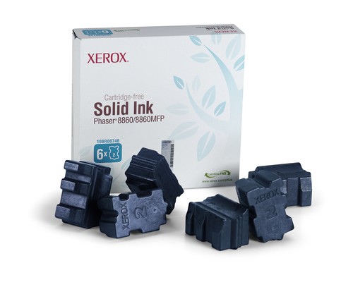 Xerox Original Solid Ink - Phaser 8860/8860MFP Cyan (6 Sticks)