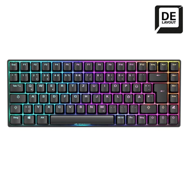 SHARKOON SHARKOON SKILLER SGK50 S3 Gaming Tastatur - 75% Layout