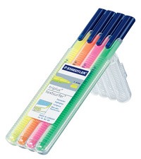 STAEDTLER Textmarker "triplus textsurfer", 4er Etui