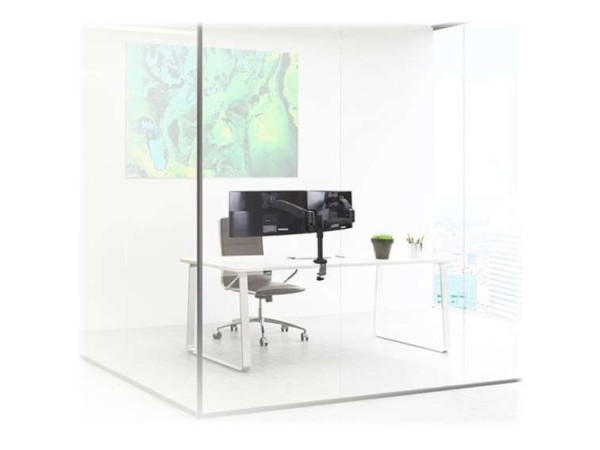 B-TECH Tischhalterung mit zwei Armen BT7384/B (VESA 100x100) BT7384/B
