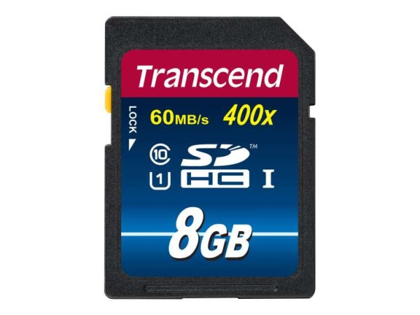 TRANSCEND 8GB SDHC Class10 UHS-I 300X TS8GSDU1