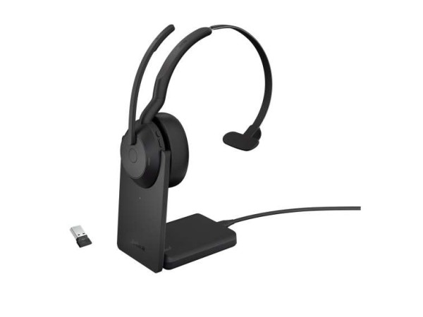 GN NETCOM JABRA Evolve2 55 UC monaural USB-A inkl. Ladestation 25599-889-989