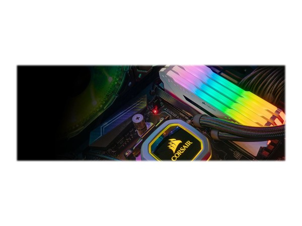 CORSAIR Vengeance RGB PRO Weiß 32GB Kit (4x8GB) CMW32GX4M4C3600C18W