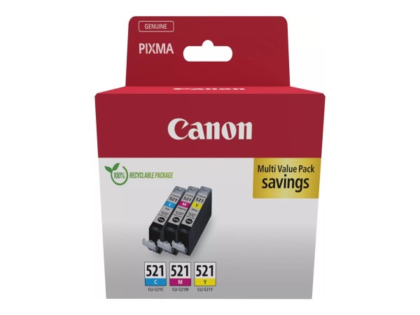 CANON Ink/CLI-521 C/M/Y MULTI SEC 2934B016