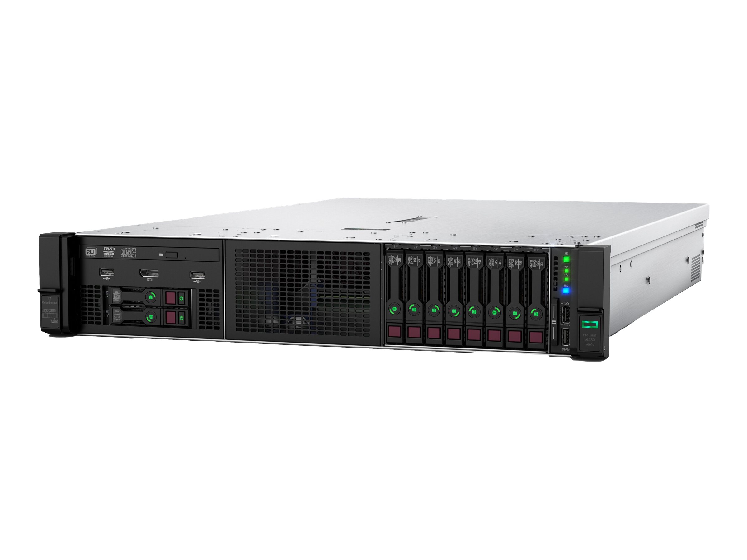 HP ENTERPRISE HPE ProLiant DL380 Gen10 2HE Xeon-S 4214R 12-Core 2.4GHz 1x32 P56963-B21
