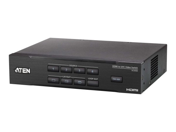 ATEN ATEN CAMLIVE PRO 4K 4-Input HDMI to USB Video Switcher (UC3430)