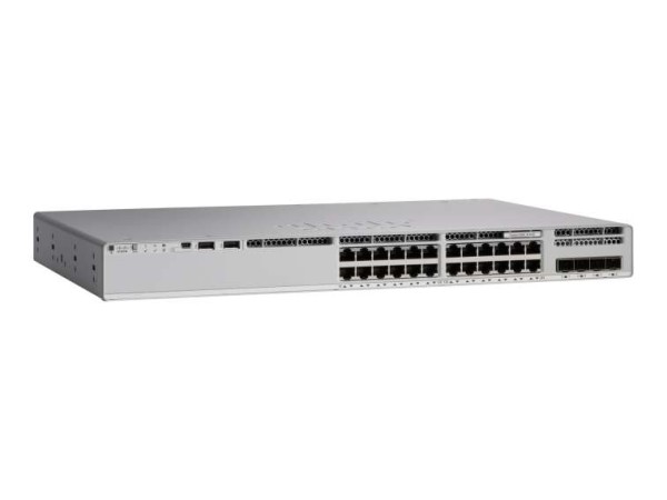 CISCO Catalyst 9200L 24-port data only 4 x 1G uplinks Meraki Persona C9200L-24T-4G-M