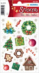 HERMA Weihnachts-Sticker DECOR "Weihnachts-Winterwald"