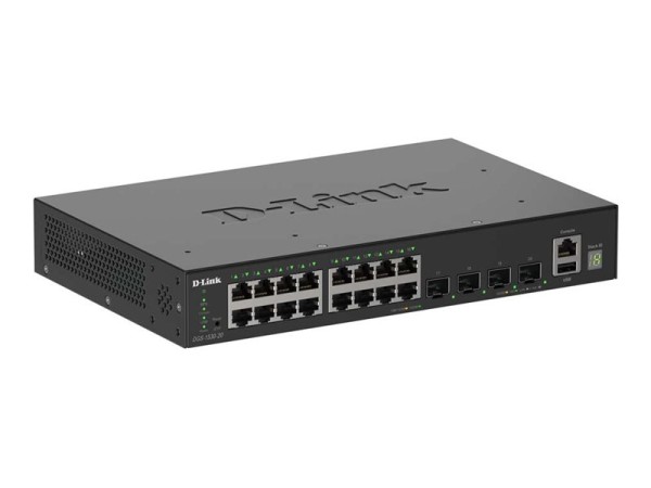 D-LINK D-LINK DGS-1530-20/E 20-Port Smart Managed Stack Switch