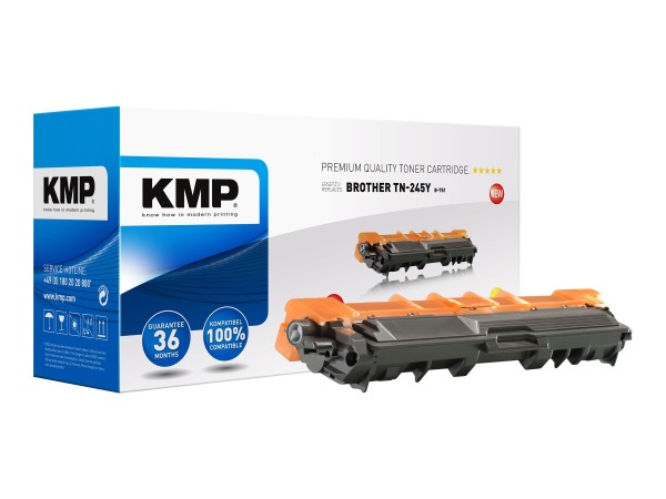 KMP B T51 Gelb Tonerpatrone 1245,3009