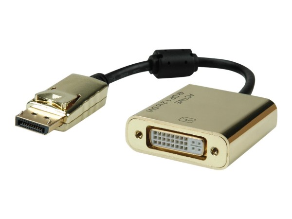 ROLINE ROLINE GOLD Adpkbl.DP-DVI  ST BU  v1.2