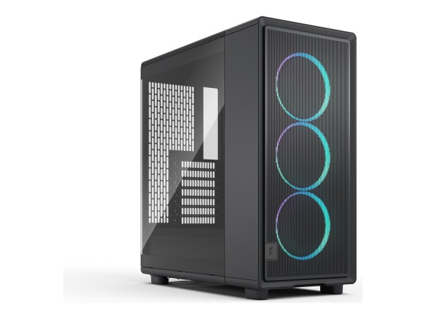 FRACTAL DESIGN Epoch Black TG RGB Light tint ATX Gaming Gehäuse Mesh Seiten FD-C-EPO1A-04