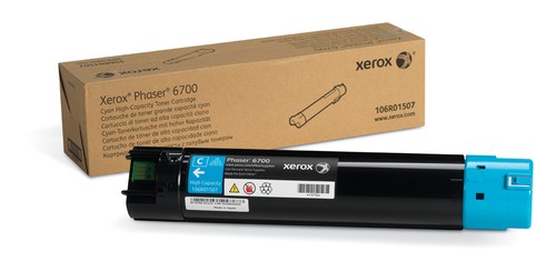 Xerox Hochleistungs-Tonerpatrone Cyan (12.000 Seiten) Phaser 6700